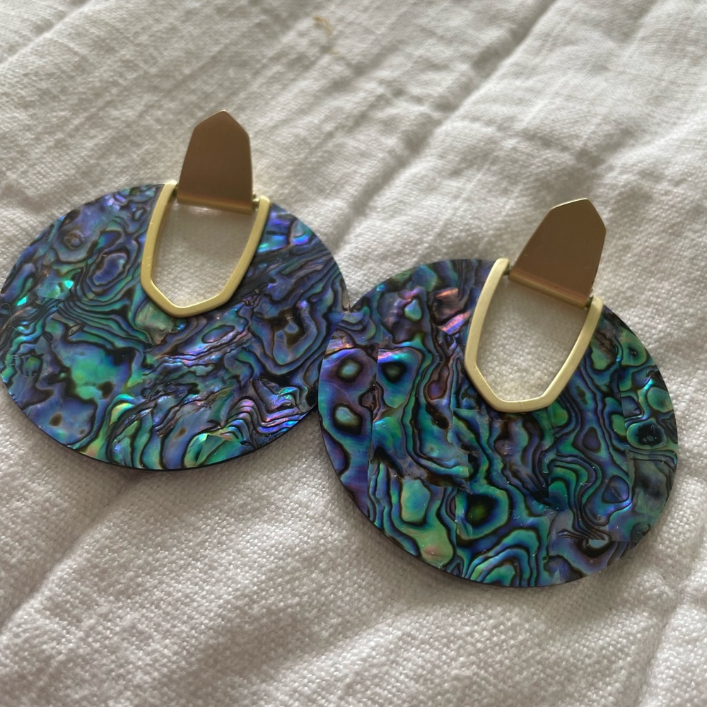 Kendra Scott Abalone Diane Earrings